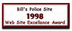Bill's Police Site Award
